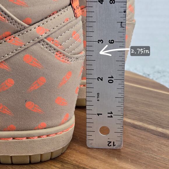 Nike Dunk Sky Hi Black History Month Hidden Wedge Sneakers Womens 6.5 586581-200 - Picture 2 of 16